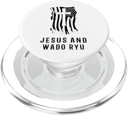 Wado Ryu Karate Uniform / Jesus und Wado Ryu! Christliche Idee PopSockets PopGrip für MagSafe von Wado Ryu Karate Gear / Wado Ryu Karate Products