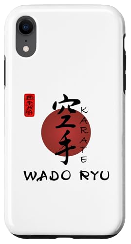 Wado Ryu Karate Uniform / Wado Ryu Uniform Kalligraphie Kanji Hülle für iPhone XR von Wado Ryu Karate Gear / Wado Ryu Karate Products