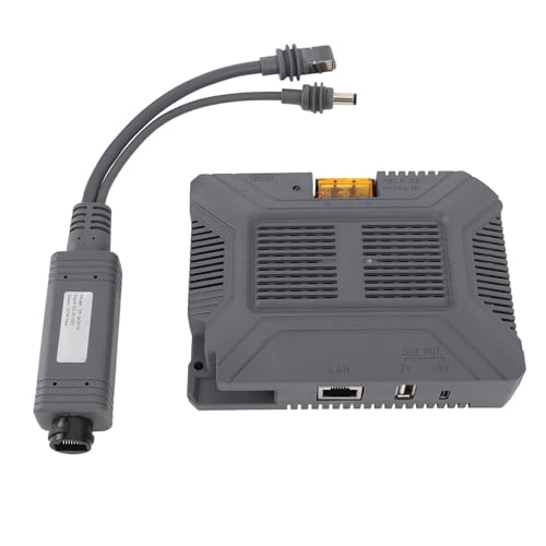 150-W-GigE-Passiv-PoE-Injektor und 100-W-Splitter-Kit DC9-36V-Eingang Gigabit-Netzwerkgeschwindigkeit 10/100/1000 Mbit/s Mini-Internet-Kit für Mini Dishy von Walfront