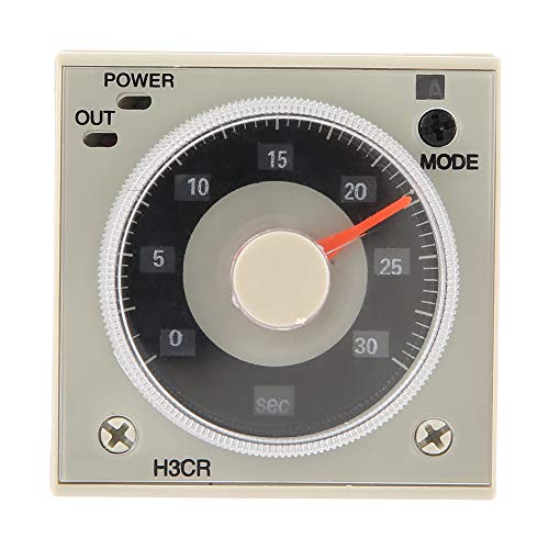 H3CRA Zeitrelais AC220V Verzögerungsrelais 11Pins Knob Control Delay 11 Pin 0.5S300H von Walfront