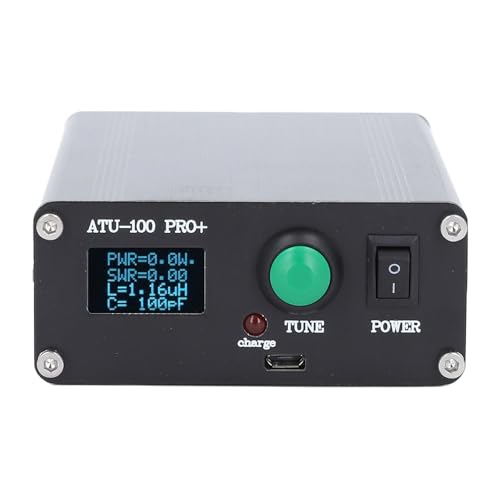 Shortwave Antenna -Tuner, 0,96 -Zoll -Anzeige Typ C, Premium -Komponenten, Metallgehäuse, Automatische Abstimmung Shortwave Antenna -Tuner, 0,96 -Zoll -Anzeige Typ C, Premium -Komponenten, Metallgehäuse, Automatische Abstimmung von Walfront