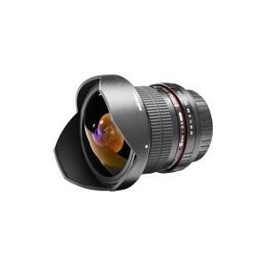 Walimex pro 8/3,5 Fisheye II APS-C Canon EF-S, 18698, Schwarz (1018698) von Walimex