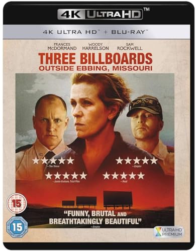 Three Billboards Outside Ebbing MO 4K Ultra-HD [Blu-ray] [UK Import] von Fox