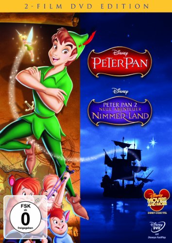 Peter Pan / Peter Pan 2: Neue Abenteuer in Nimmerland [2 DVDs] von Walt Disney