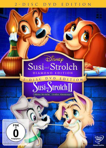 Susi und Strolch 1+2 [2 DVDs] von Walt Disney