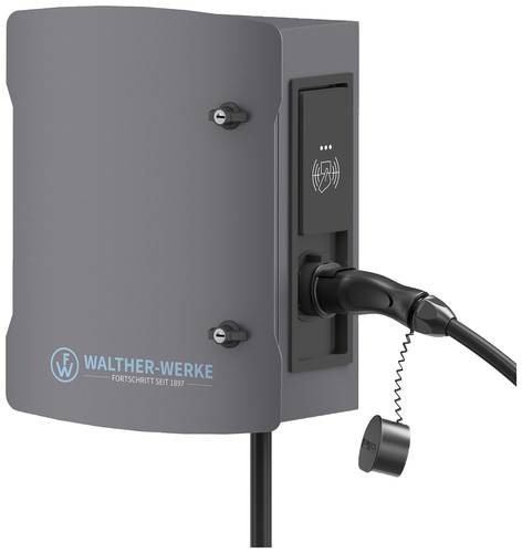 Walther Werke Wallbox smartEVO 22 Wallbox Typ 2 Mode 3 32A Anzahl Anschlüsse 1 22kW RFID von Walther Werke