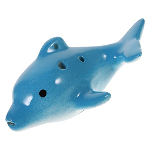 Warmhm Ocarina Keramik Musikinstrument Für Anfänger Ocarina Ideales Musikspielzeug Für Schüler Ethnisches Ocarina Instrument von Warmhm