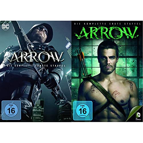 Arrow: Die komplette 5. Staffel [DVD] & Arrow - Die komplette erste Staffel [5 DVDs] von Warner Bros (Universal Pictures)