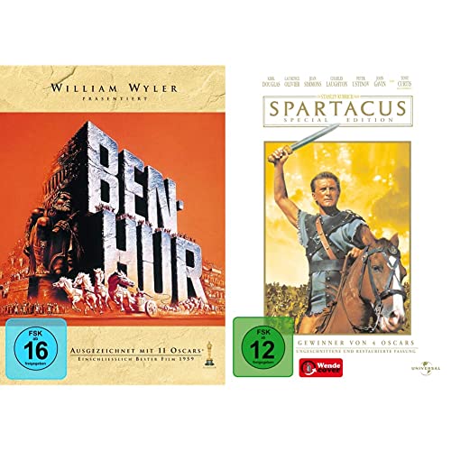 Ben Hur & Spartacus [Special Edition] [2 DVDs] von Warner Bros (Universal Pictures)