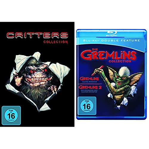 Critters Collection [4 DVDs] & Gremlins 1+2 - Die Collection [Blu-ray] von Warner Bros (Universal Pictures)