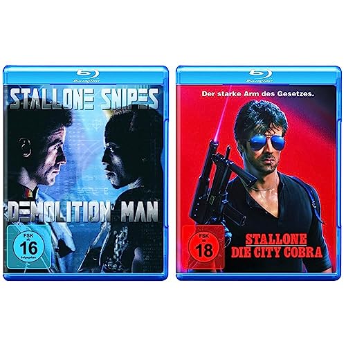 Demolition Man [Blu-ray] & Die City Cobra [Blu-ray] von Warner Bros (Universal Pictures)