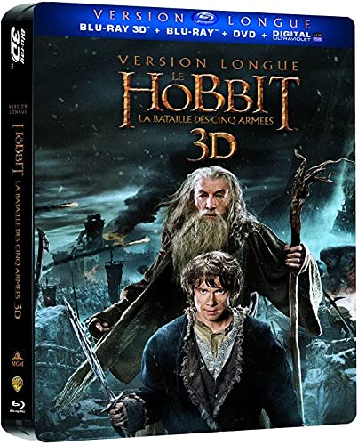 Le Hobbit : La Bataille des Cinq Armées [Version Longue 3D + Blu-Ray + DVD + Copie Digitale] von Warner Home Video