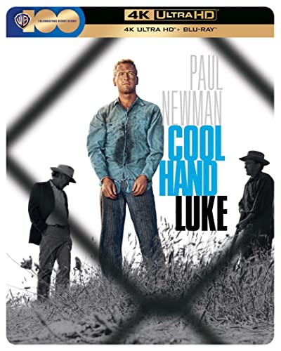 Warner Bros Cool Hand Luke Steelbook [4K Ultra HD] [1967] [Blu-ray] [Region Free] von Warner Bros