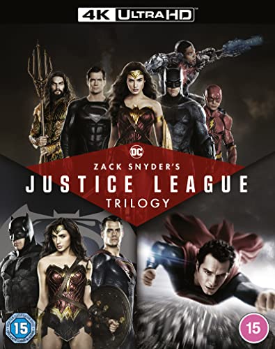 ZACK SNYDER'S JUSTICE LEAGUE TRILOGY [4K Ultra-HD] [2021] [Blu-ray] [Region Free] von Warner Bros