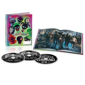 Suicide Squad Extended Cut: Digibook + Lenticular Collectible Packaging (Blu Ray + DVD + Digital HD) von Warner Brothers