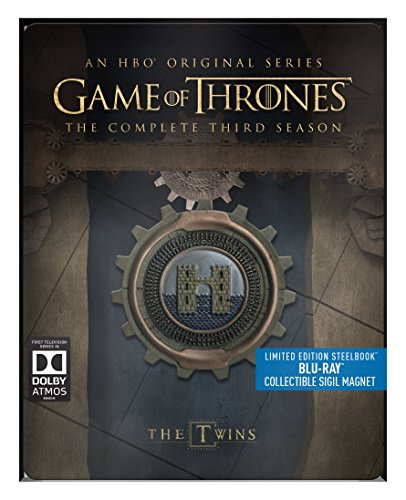 Game of Thrones - Season 3 (Limited Edition Steelbook) [Blu-ray] UK-Import, Sprache-Englisch. von Warner Home Video