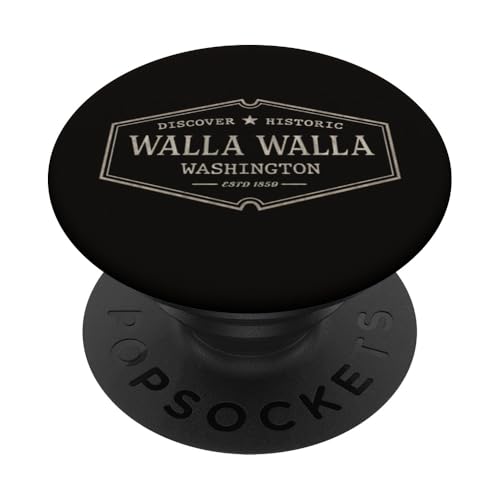 Walla Walla Washington | Historische Walla Walla WA PopSockets Klebender PopGrip von Washington Standard Apparel