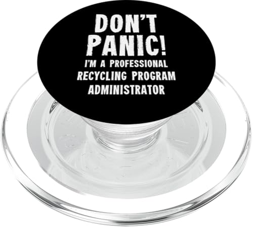 Administrator des Recycling-Programms PopSockets PopGrip für MagSafe von Waste Management Staff Gifts & T-Shirts