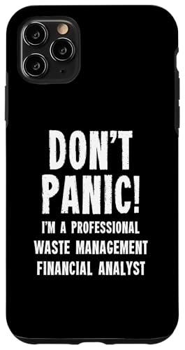 Hülle für iPhone 11 Pro Max Finanzanalyst für Abfallwirtschaft von Waste Management Staff Gifts & T-Shirts