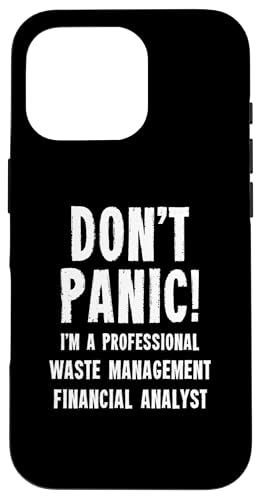 Hülle für iPhone 16 Pro Finanzanalyst für Abfallwirtschaft von Waste Management Staff Gifts & T-Shirts