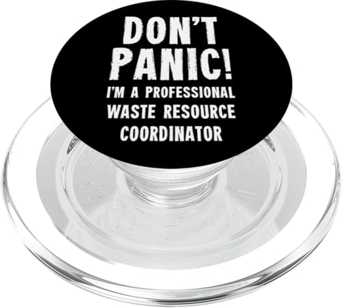 Koordinator für Abfallressourcen PopSockets PopGrip für MagSafe von Waste Management Staff Gifts & T-Shirts