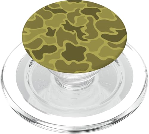 Duck Camo Olivgrün Jagd Camouflage Vintage Ästhetik PopSockets PopGrip für MagSafe von Waterfowl Camo Pattern