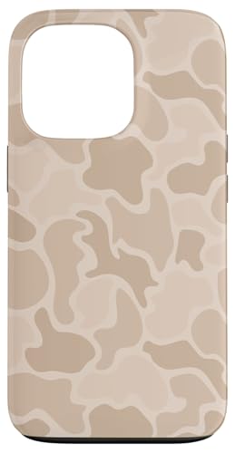 Hülle für iPhone 13 Pro Duck Camo Jagd Camouflage Vintage Ästhetisch Niedlich Beige von Waterfowl Camo Pattern