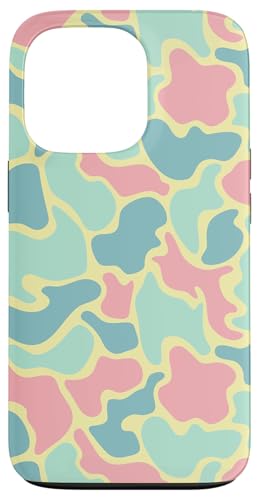 Hülle für iPhone 13 Pro Duck Camo Jagd Camouflage Vintage Ästhetisch Niedlich Pastell von Waterfowl Camo Pattern