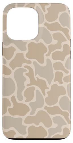 Hülle für iPhone 13 Pro Max Duck Camo Jagd Camouflage Vintage Ästhetisch Niedlich Beige von Waterfowl Camo Pattern