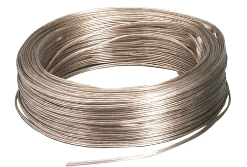 100 m Audiokabel 2 x 0,75, transparent von WatioWave