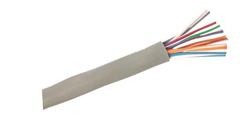 WatioWave 100 m geflochtenes Kabel mit Hülle 8 x 0,22 von WatioWave