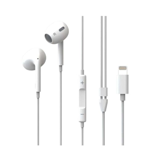 WatioWave In-Ear-Kopfhörer, Weiß, 1,2 m, 210 + Licht von WatioWave