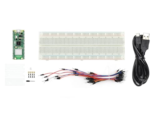 Waveshare Pi-Pico-2-W-Starter-Kit, RPi Pico 2 W Microcontroller Board, Based On Official RP2350 Chip, Dual-Core & Dual-Architecture Design, Supports WiFi and BT von Waveshare