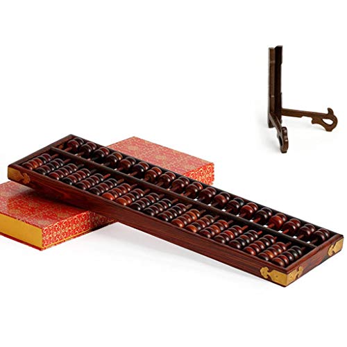 Digit Standard Abacus, Wooden Abacus, Abacus Redwood Abacus Art Collection Abacus Ac und Students Mental Abacus Desktop-Dekoration(53 * 16.5 * 2.7cm) von WchsTUmpxN