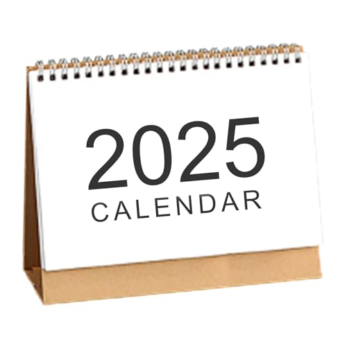 Kalender 2024 2025, Schreibtischkalender, tragbar, Jahresplaner, kleiner Kalender September 2024 bis Dezember 2025, Doppeldraht-Planer für einfache Organisation von Wcybym