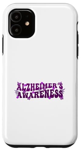 Hülle für iPhone 11 Tragen Sie Purple Alzheimer's Awareness Demenz von We Wear Purple Alzheimer's Awareness Gifts