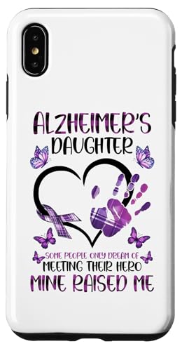 Hülle für iPhone XS Max Wear Purple Alzheimer's Awareness Daughter Demenz von We Wear Purple Alzheimer's Awareness Gifts