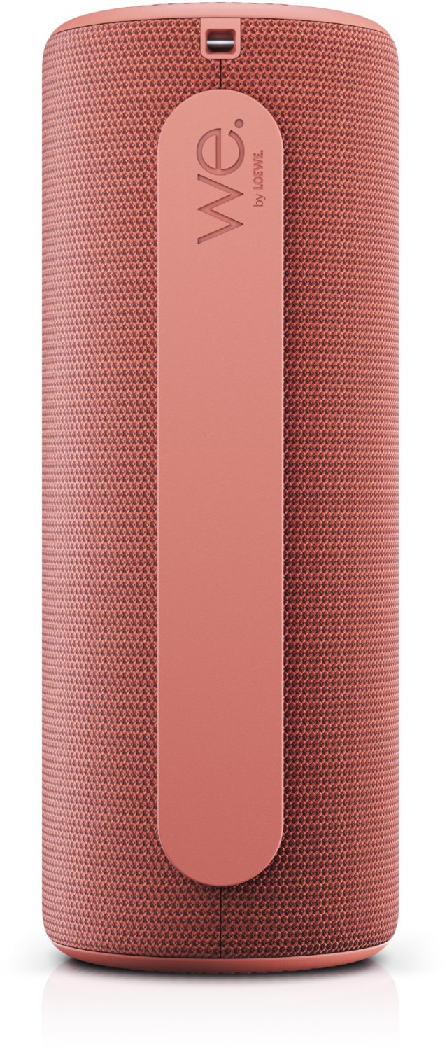 We. HEAR 1 Bluetooth-Lautsprecher coral red von We. by Loewe.