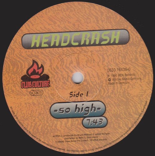 So High/Give It to Me [Vinyl Maxi-Single] von Wea (Warner)
