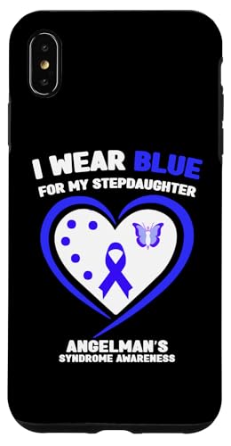 Hülle für iPhone XS Max I Wear Blue for My Stepdaughter Angelman's Syndrome von Wear Blue - Angelman’s Syndrome Awareness Apparel.