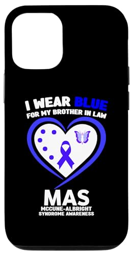 Hülle für iPhone 12/12 Pro I Wear Blue for My Brother in Law McCune-Albright Syndrom von Wear Blue McCune-Albright Syndrome Apparel.