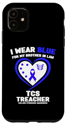 Hülle für iPhone 11 I Wear Blue for My Brother in Law Treacher Collins Syndrom von Wear Blue - TCS Awareness Apparel.