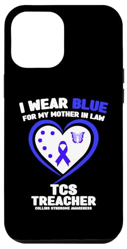 Hülle für iPhone 12 Pro Max I Wear Blue for My Mother in Law Treacher Collins Syndrom von Wear Blue - TCS Awareness Apparel.