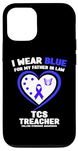 Hülle für iPhone 13 Pro I Wear Blue for My Father in Law Treacher Collins Syndrom von Wear Blue - TCS Awareness Apparel.