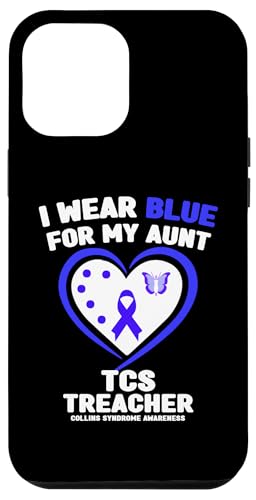 Hülle für iPhone 13 Pro Max I Wear Blue for My Aunt TCS Treacher Collins Syndrom von Wear Blue - TCS Awareness Apparel.