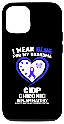 Hülle für iPhone 12/12 Pro Ich trage Blau für das CIDP-Bewusstsein meiner Großmutter von Wear Blue for CIDP Awareness Apparel.