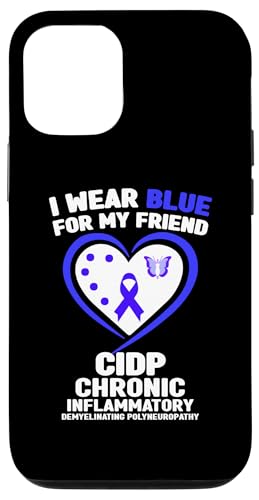 Hülle für iPhone 12/12 Pro Ich trage Blau für meinen Freund CIDP Awareness von Wear Blue for CIDP Awareness Apparel.