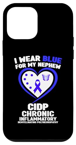 Hülle für iPhone 12 mini Ich trage Blau, um meinen Neffen auf CIDP aufmerksam zu machen von Wear Blue for CIDP Awareness Apparel.