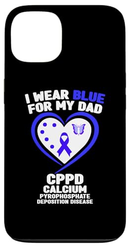 Hülle für iPhone 13 Ich trage Blau für das CPPD-Bewusstsein meines Vaters von Wear Blue for CPPD Awareness Apparel.