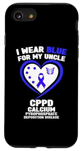 Hülle für iPhone SE (2020) / 7 / 8 Ich trage Blau für das CPPD-Bewusstsein meines Onkels von Wear Blue for CPPD Awareness Apparel.